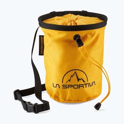 Pytlík na magnézium La Sportiva Granite yellow/black