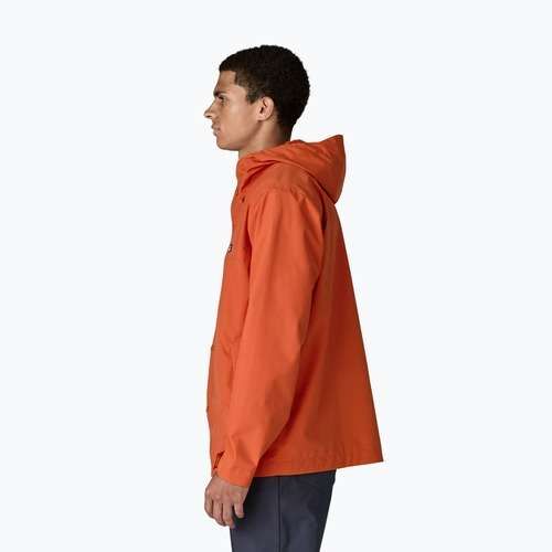 Pánská nepromokavá bunda Patagonia Outdoor Everyday Rain coal orange