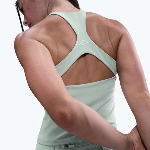 Dámské tričko Nike Trail Medium Support Sports Bra Tank Top light silver