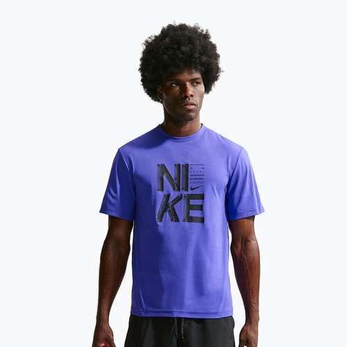 Pánské tréninkové tričko Nike Hyverse Dri-Fit Persian violet/black