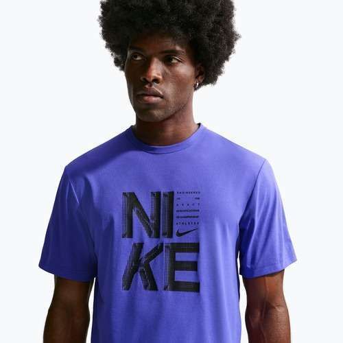 Pánské tréninkové tričko Nike Hyverse Dri-Fit Persian violet/black
