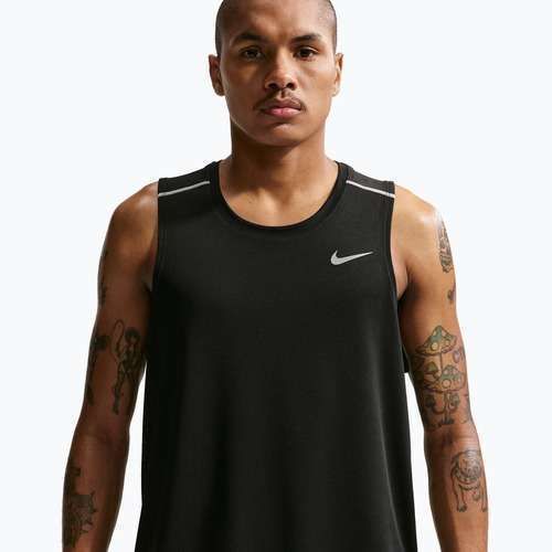 Pánské běžecké tričko Nike Miler Dri-Fit black
