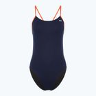 Dámské jednodílné plavky TYR Hexa Cutoutfit navy/orange