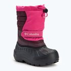 Dětské sněhule Columbia Powderbug Snowlite pink ice/ moonvista