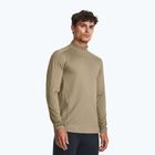 Pánské tričko longsleeve Under Armour Tactical Mock CGI Base federal tan/black
