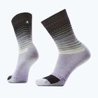 Dámské ponožky Smartwool Everyday Stitch Stripe Crew purple/black