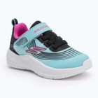Dětské boty SKECHERS Microspec Advance aqua/purple