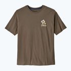 Pánské tričko Patagonia Balance Organic peace seeds / marlow brown