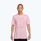 Pánské tričko Nike Court Heritage pink foam