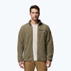 Pánská mikina Columbia Rugged Ridge High Pile Full Zip stone green