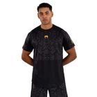 Pánské tričko Venum x Ilia Topuria Unmatched Dry-Tech black/gold