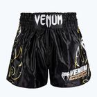 Pánské tréninkové šortky Venum VTC Flames Muay Thai black/gold
