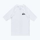 Quiksilver Everyday UPF50 bílé juniorské plavecké tričko