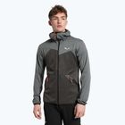 Salewa pánská fleecová mikina Puez Melange PL FZ Hoody šedá 00-0000027386