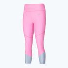 Dámské legíny Mizuno Impulse Core 3/4 lilac chiffon