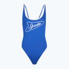 Dámské jednodílné plavky Speedo Solid Bound Scoop Turkish Sea/Bright White