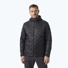 Pánská hybridní bunda Helly Hansen Lifaloft Hooded Insulator black matte
