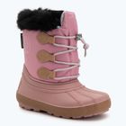 Dětské sněhule syntetická kůže BOATILUS Nippy 02 pink
