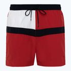 Pánské plavecké šortky Tommy Hilfiger Medium Drawstring primary red
