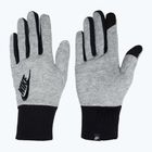 Dámské běžecké rukavice Nike Club Fleece grey heather/black/black