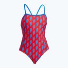 Dámské jednodílné plavky Funkita Single Strap One Piece hot volt