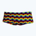 Pánské plavecké boxerky Funky Trunks Sidewinder Trunks rainbowie