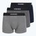 Pánské boxerky CR7 Basic Trunk 3 pack multicolour