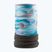 Dětský multifunkční šátek BUFF Polar blue/white multicolor