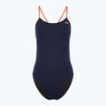 Dámské jednodílné plavky TYR Hexa Cutoutfit navy/orange
