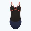 Dámské jednodílné plavky TYR Hexa Cutoutfit navy/orange 2