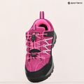 Dětské trekové boty CMP Rigel Low Wp berry / pink fluo 15