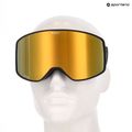 Dámské snowboardové brýle ROXY Storm W black/clux ml pink gold 10