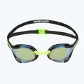 Plavecké brýle TYR Tracer-X Elite Racing Mirrored black/lime 2