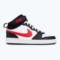 Boty Nike Court Borough Mid 2 white/white/black/university red 2