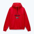 Pánská mikina Napapijri Burgee Half Zip Hooded 2.0 red goji 5