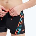 Pánské plavecké šortky Speedo Tech Print black/orange 8