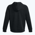 Pánská mikina Under Armour Rival Fleece FZ Hoodie black/white 5