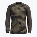 Pánská termoakční mikina Smartwool Merino 250 Baselayer Crew Boxed north woods foggy pines 3
