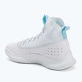 Basketbalové boty Under Armour CURRY 4 FLOTRO white/stream/metallic silver 3