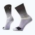 Dámské ponožky Smartwool Everyday Stitch Stripe Crew purple/black