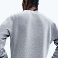 Pánská mikina Nike Sportswear Club Graphic Fleece Crew dark grey heather/white 5