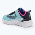 Dětské boty SKECHERS Microspec Advance aqua/purple 3