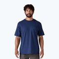 Pánské tričko Patagonia Boardshort Logo Pocket Responsibili clement blue