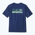 Pánské tričko Patagonia Boardshort Logo Pocket Responsibili clement blue 3