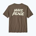 Pánské tričko Patagonia Balance Organic peace seeds / marlow brown 2
