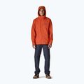 Pánská nepromokavá bunda Patagonia Outdoor Everyday Rain coal orange 5