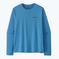 Pánské tričko Longsleeve Patagonia Capilene Cool Daily - Boardshort Logo shore blue/light shore blue x-dye 6
