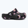 Dětské nazouváky Crocs Classic Flower 212671 black 3