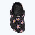 Dětské nazouváky Crocs Classic Flower 212671 black 6