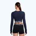 Dámské tréninkové funkční tričko s dlouhým rukávem Nike Pro 365 Dri-Fit midnight navy/white 2